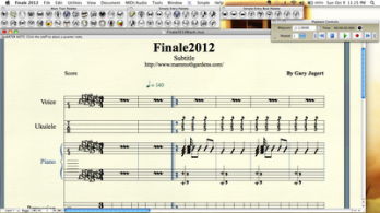 Make Music Finale 2012 - Academic Hybrid Edition